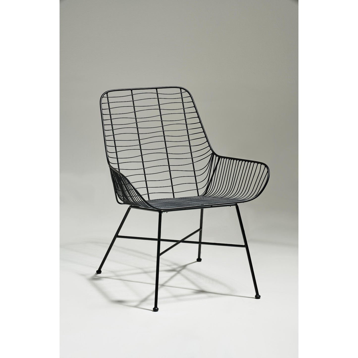 Villa Collection - Stol - "Svale" - Sort Jern - 67 x 63 x 77 cm