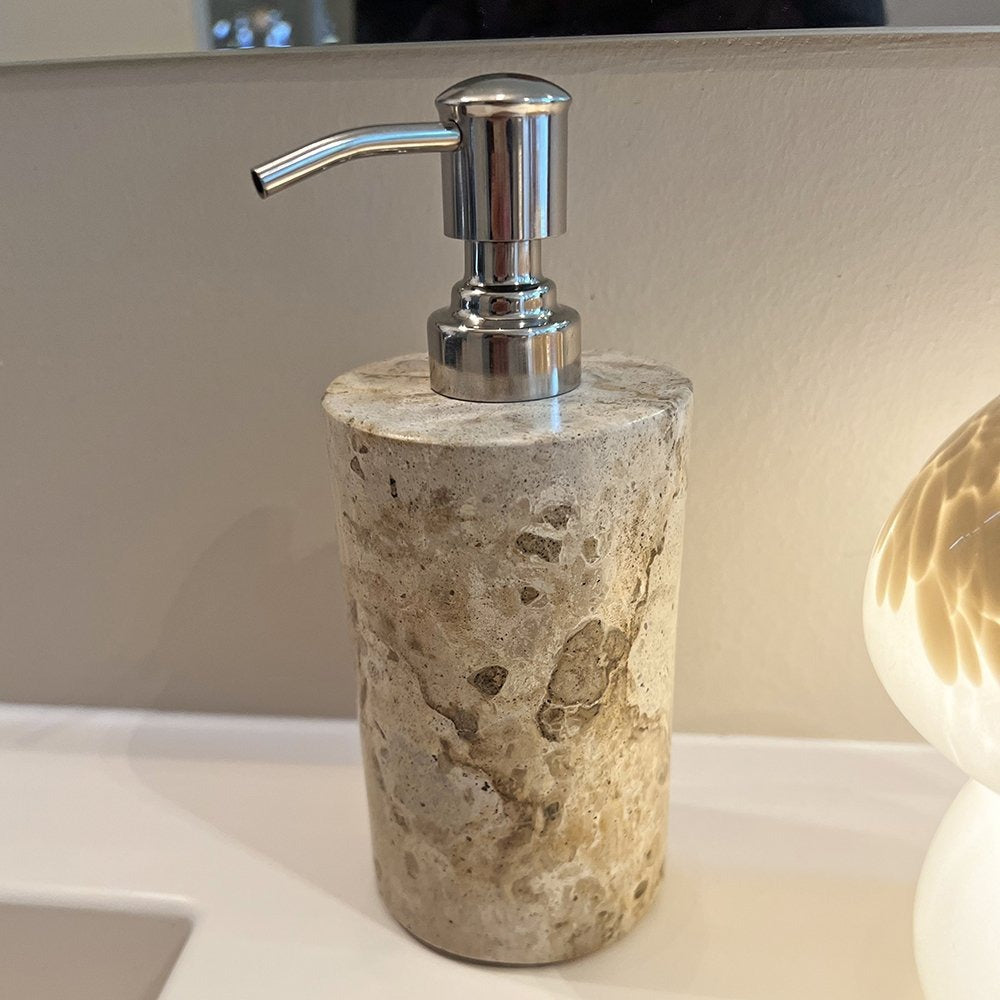 La Vida - Sæbedispenser - Sandfarvet - Marmor