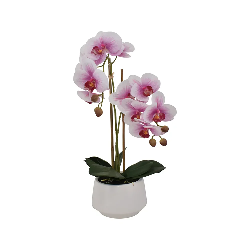 La vida - kunstig orkide m. potte - H 52 cm