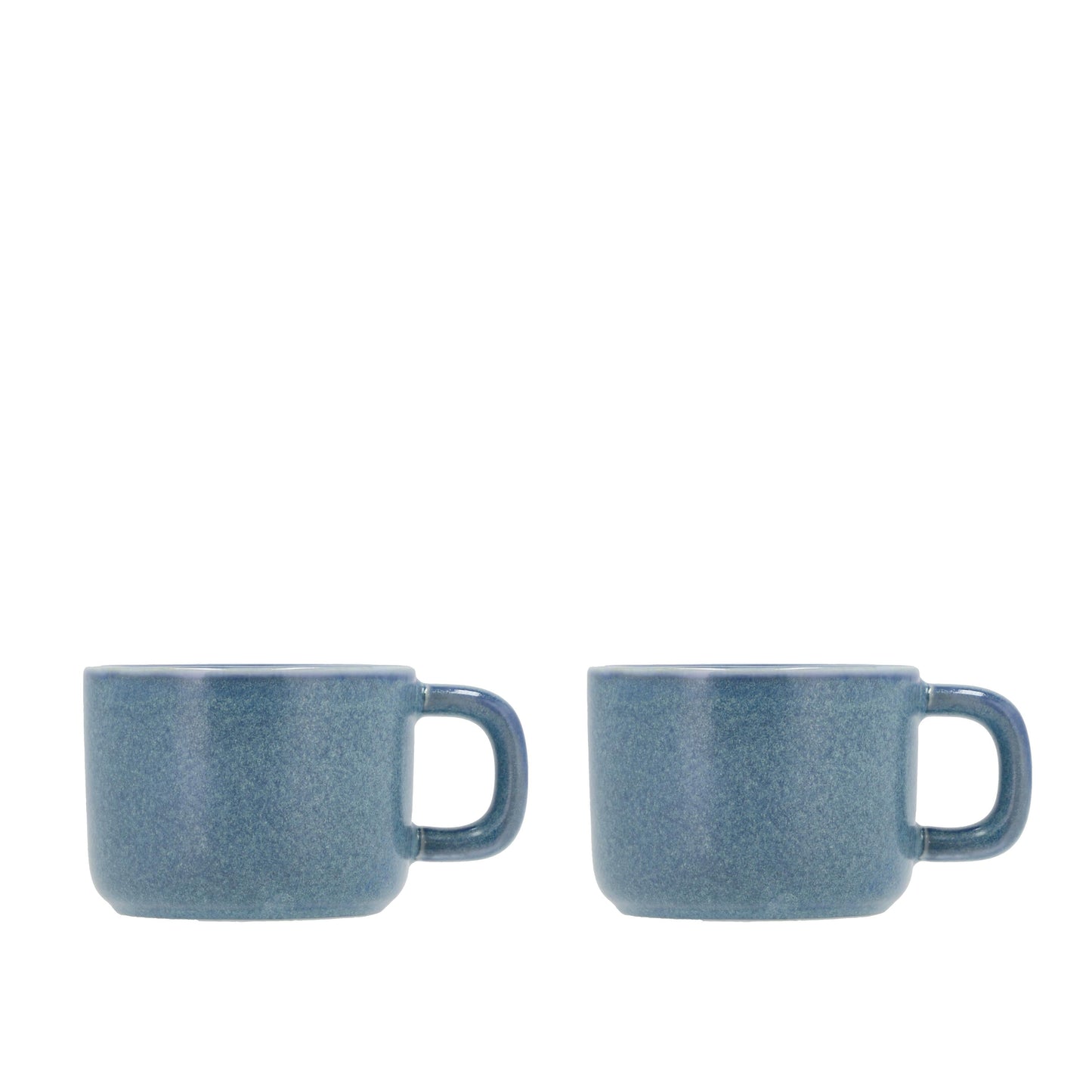 Villa Collection - Espressokop 2 stk. Blå Porcelæn