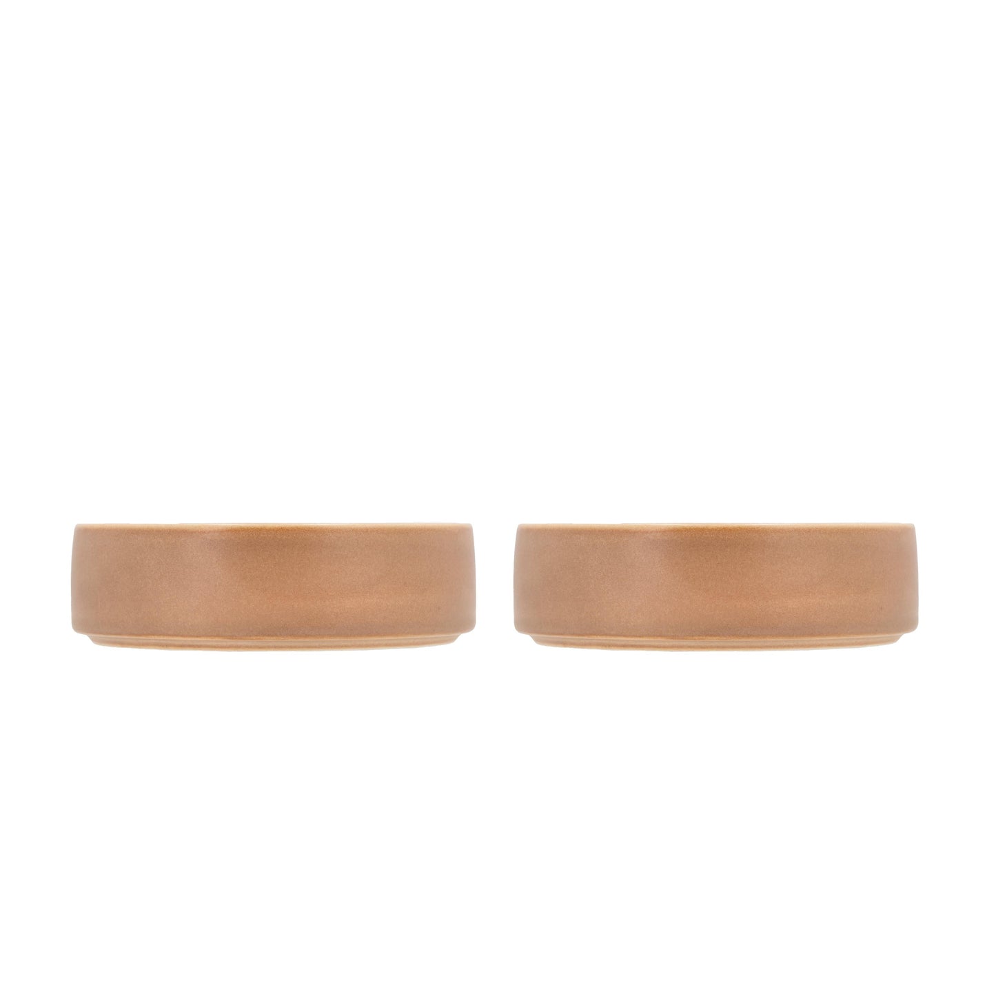 Villa Collection - Skåle 2 stk - "Fjord" - Porcelæn - Creme -0,45 L