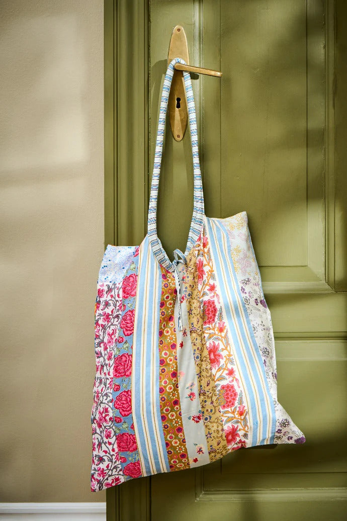 Ib Laursen - unika taske - patchwork - 100% Bomuld - 45 x 50cm