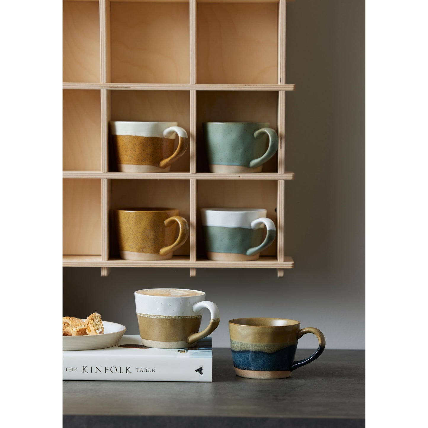 Villa Collection - 2 stk Krus m/hank - "Evig" - Porcelæn