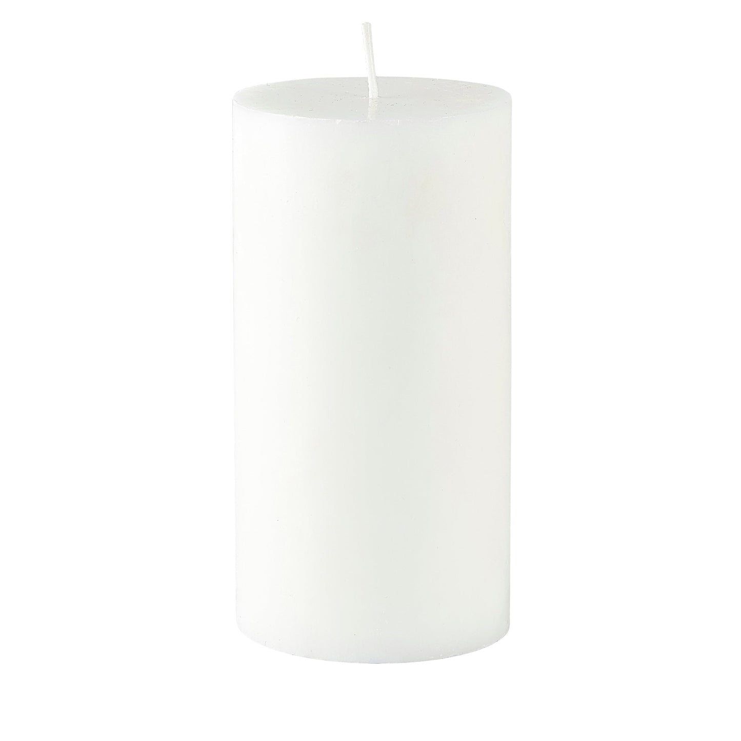 Villa Collection - Bloklys Trae - 15 x 7,8 cm - Hvid Stearin