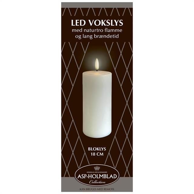 ASP-HOLMBLAD - LED-lys - hvid
