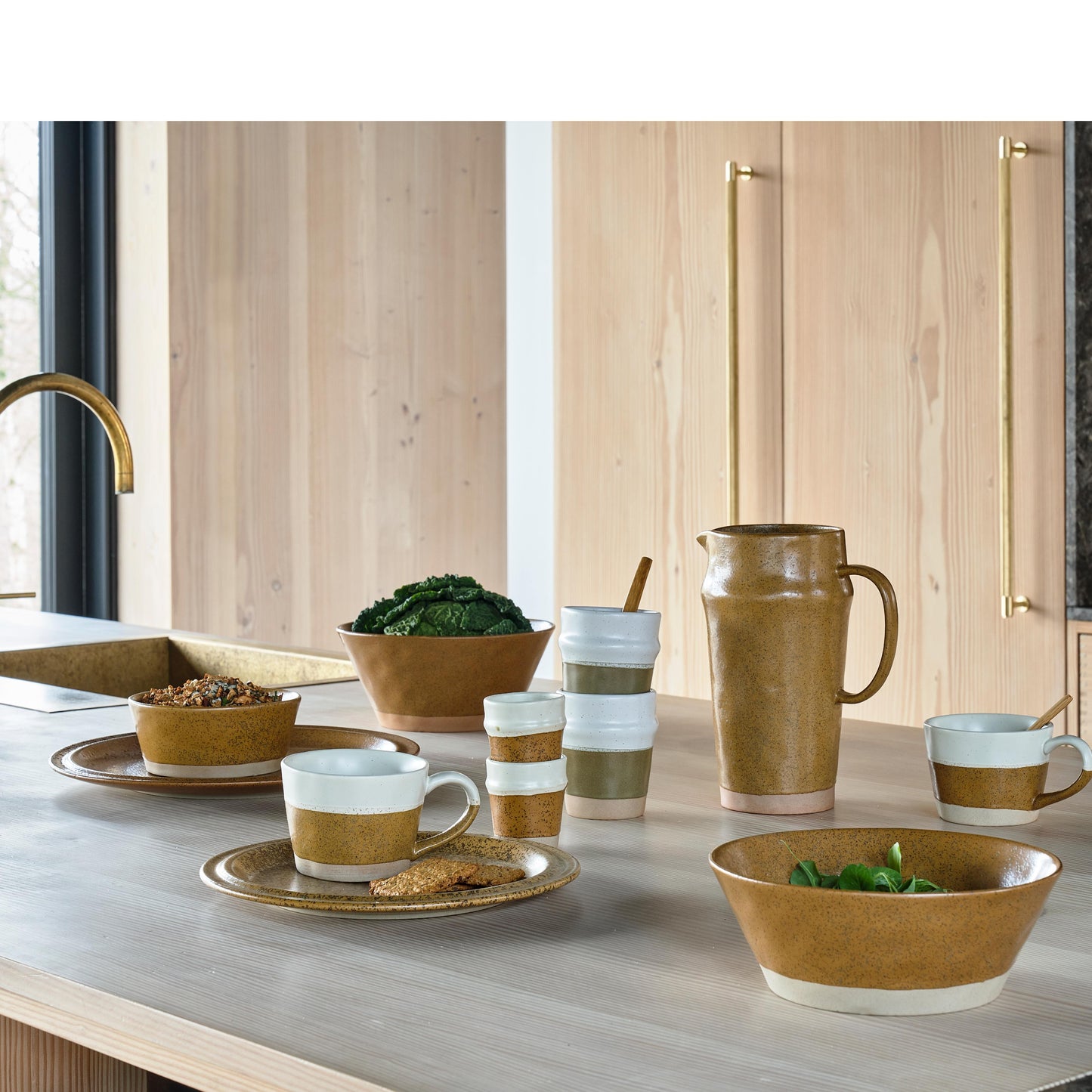 Villa Collection - Serveringsfad - "Evig" - Porcelæn - Ø: 33 cm