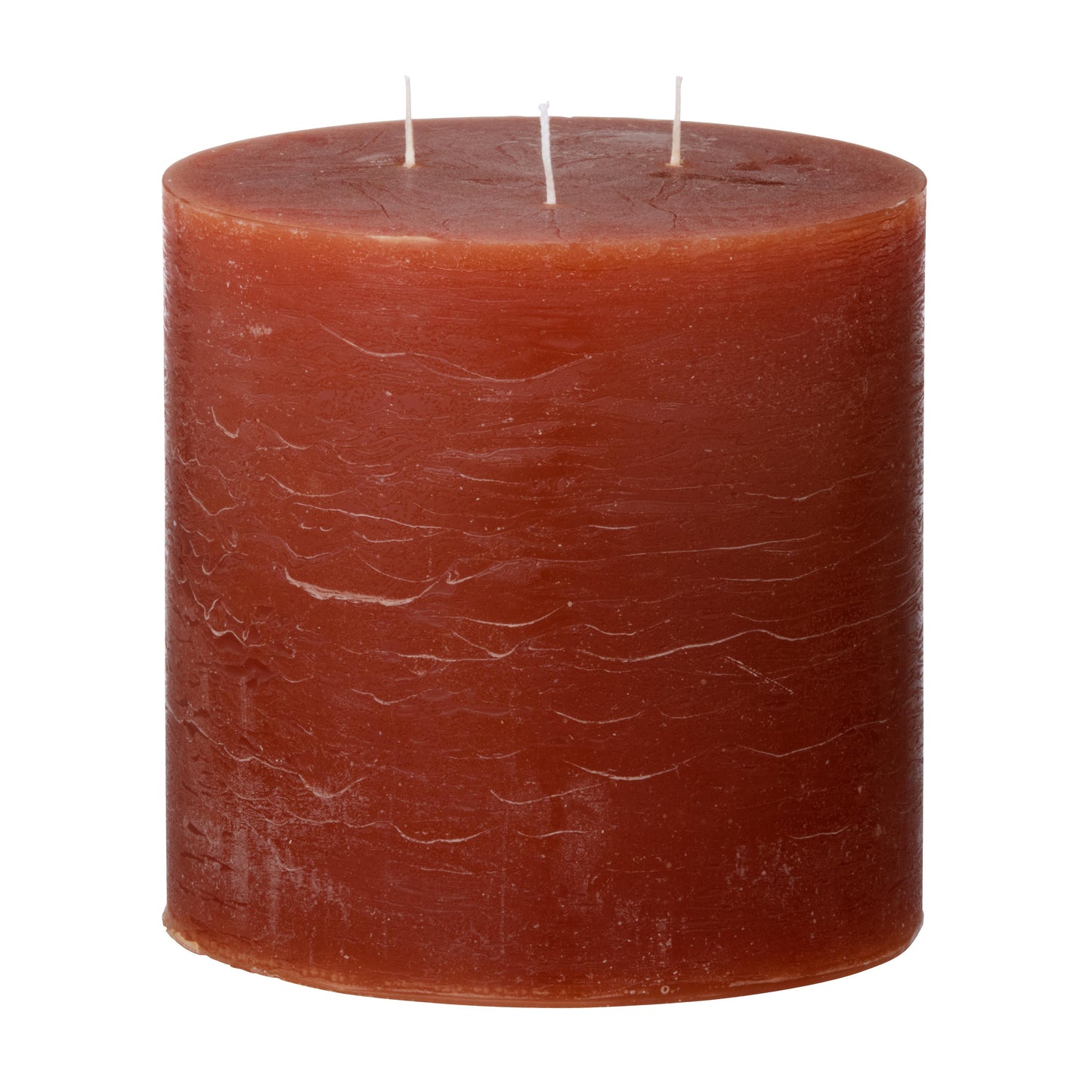 Cozy Living - rustikt stearinlys - GOLDEN ORANGE