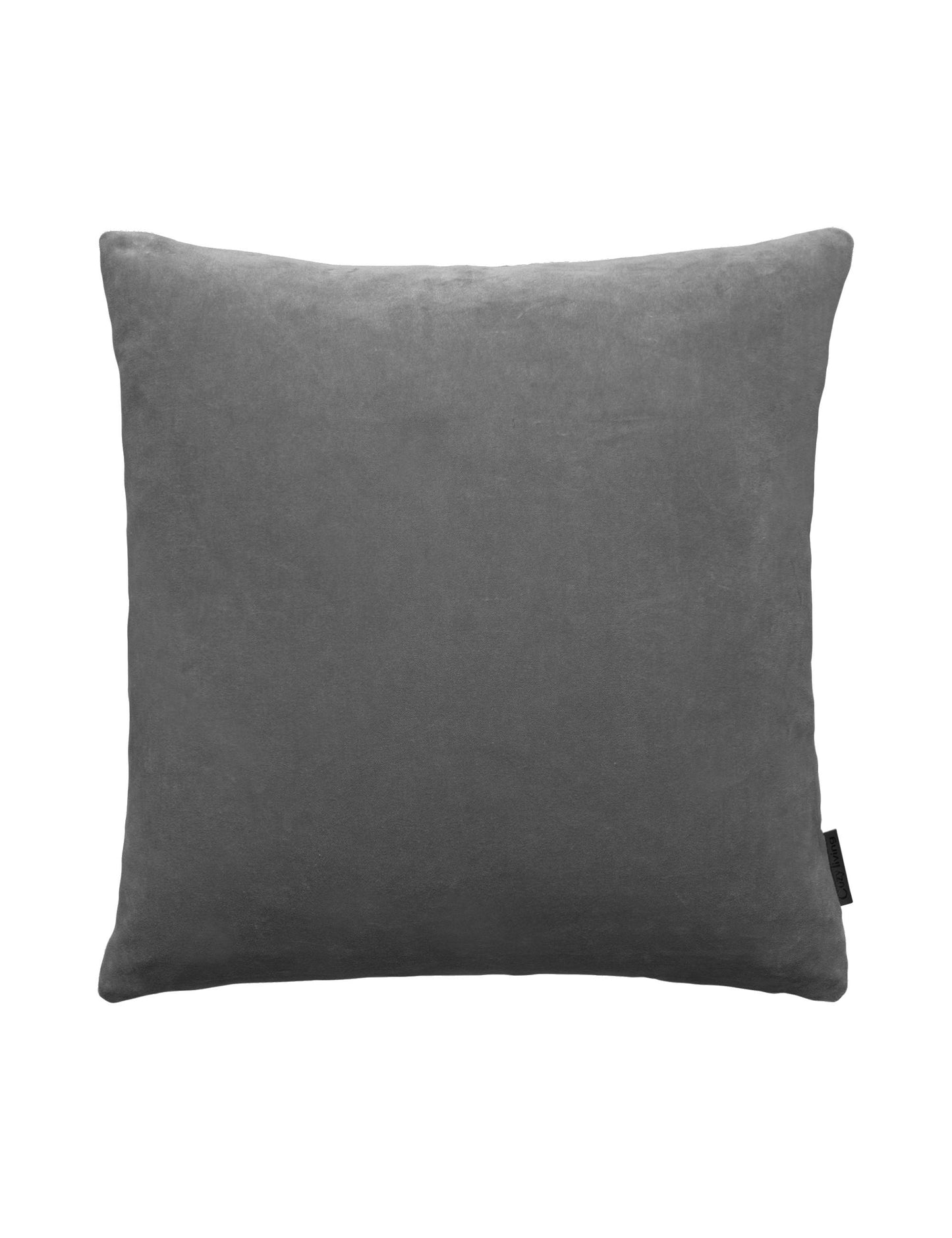 Cozy Living pudebetræk fløjl-Velvet Soft Cover - GRANITE