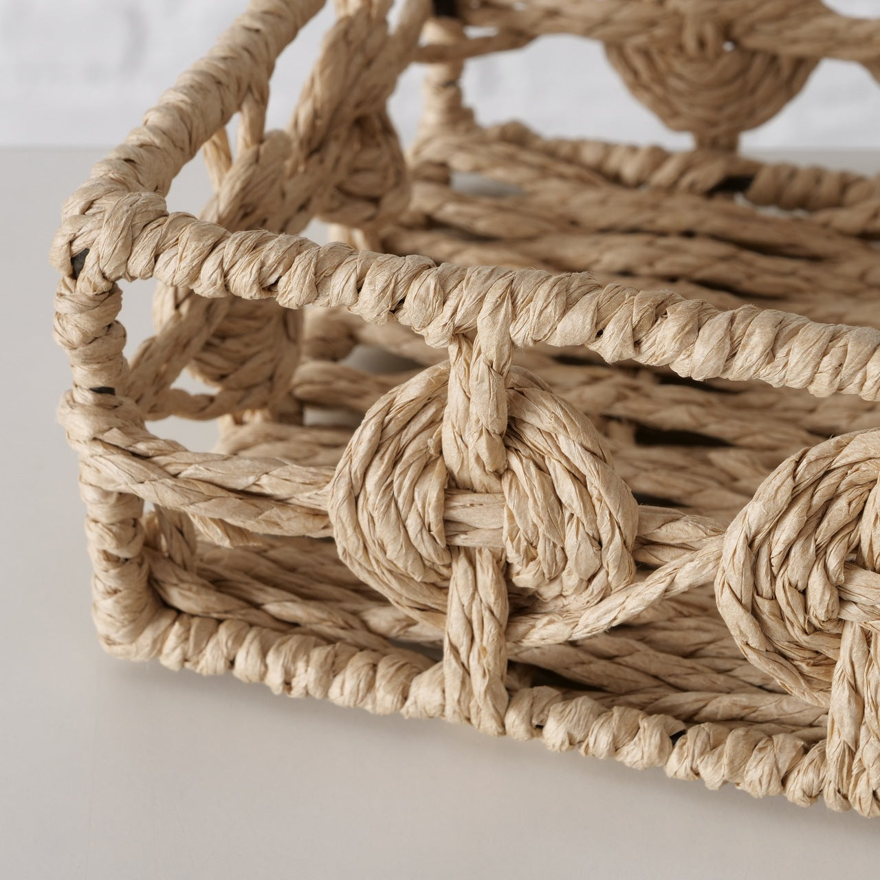 Servietholder - firkantet - 18 x 18 x 6 cm