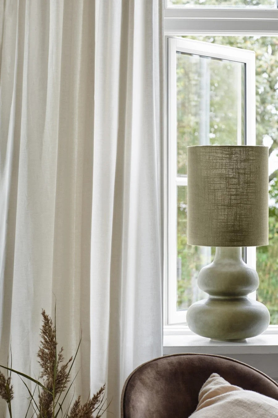 Cozy Living - Gertrud lampeskærm - MATCHA