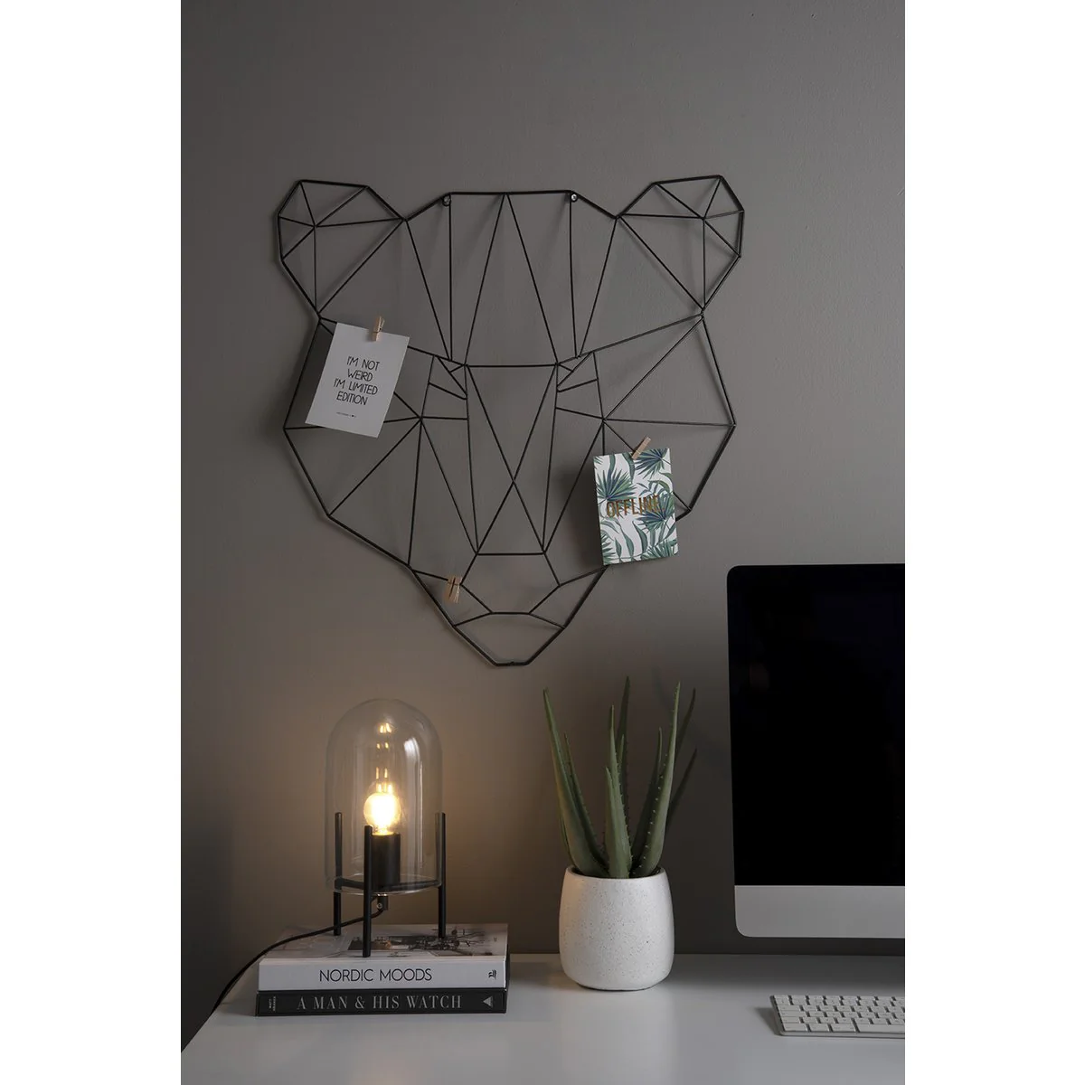 Leitmotiv - Glass Bell - Bordlampe