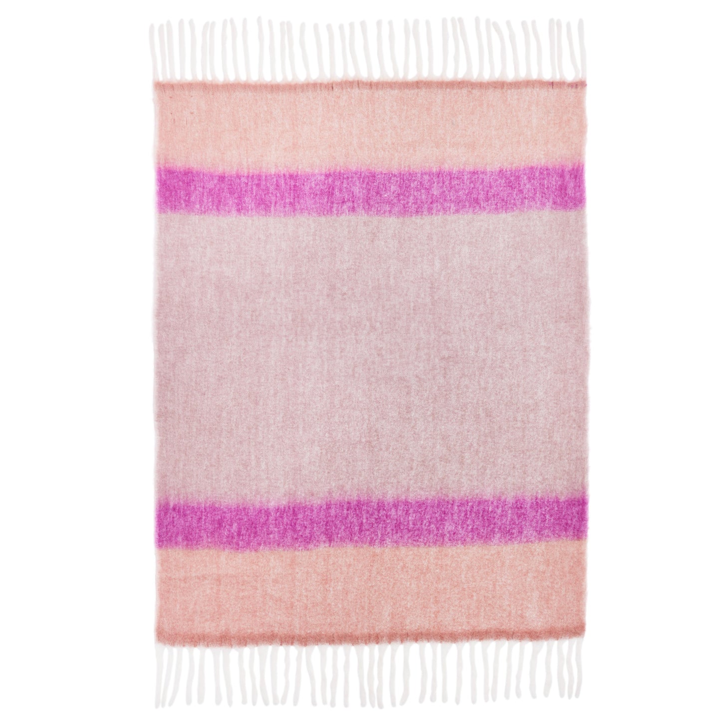 Cozy Living - Mathea Plaid - Throw Striped - ROUGE
