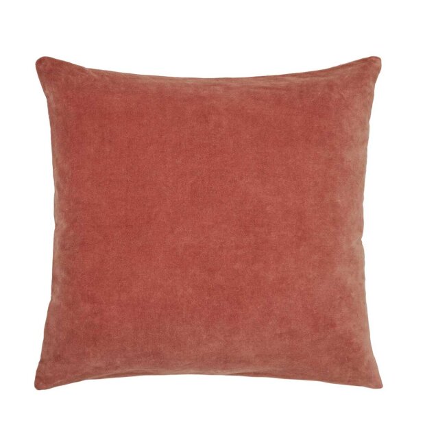 Cozy Living - Velvet Soft pudebetræk - RED WOOD