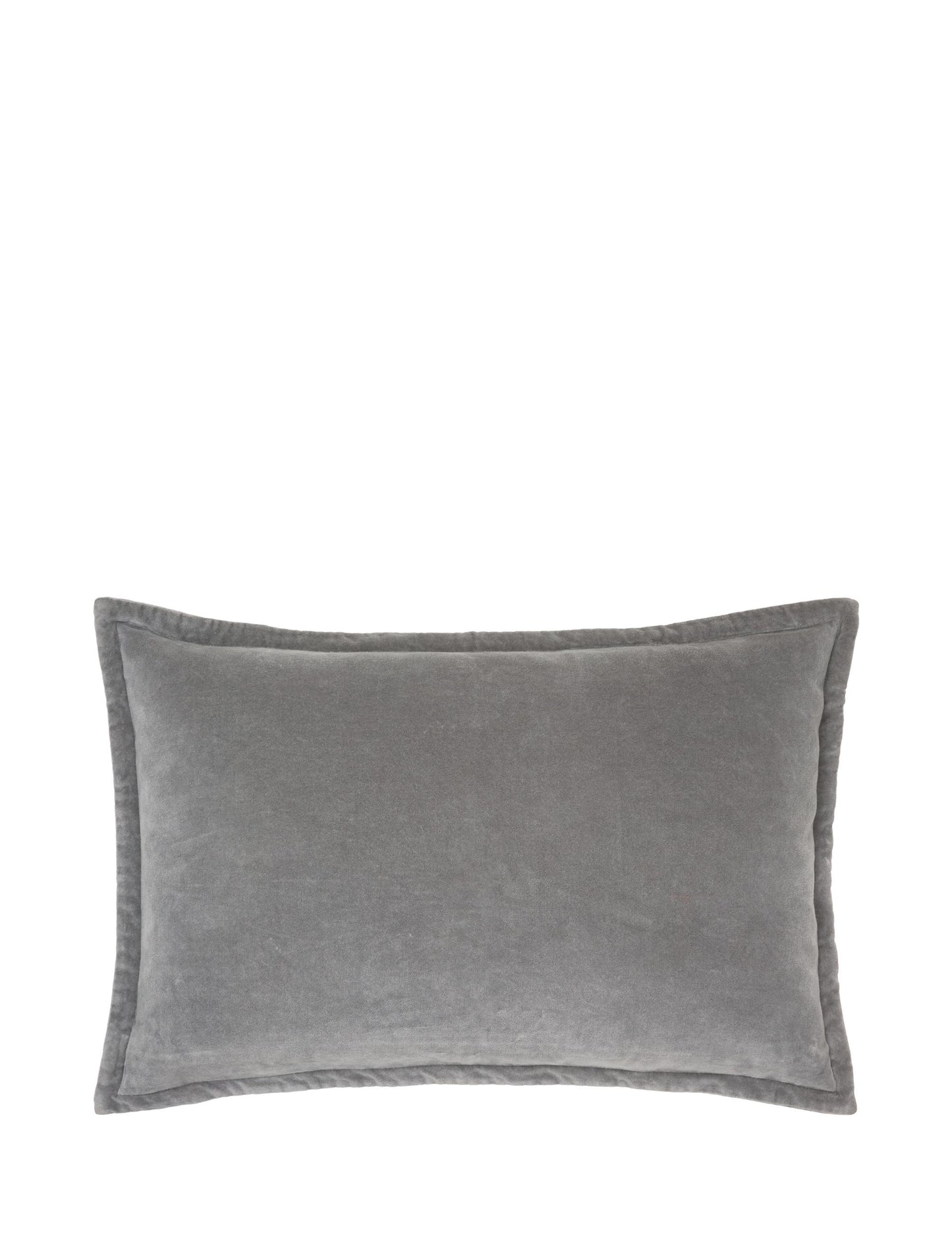 Cozy Living - Braley Velvet pudebetræk - GRANITE