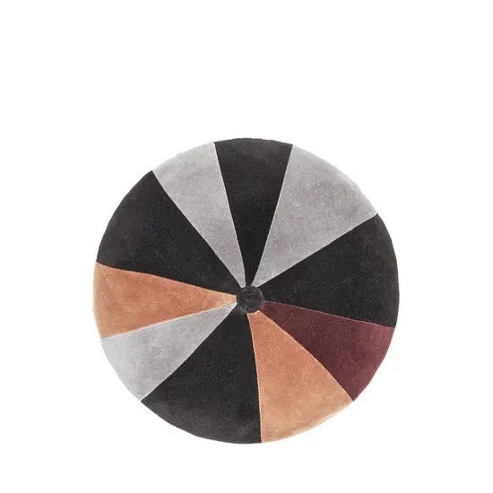 Cozy Living - Rosie Patchwork sofapude - NOIR