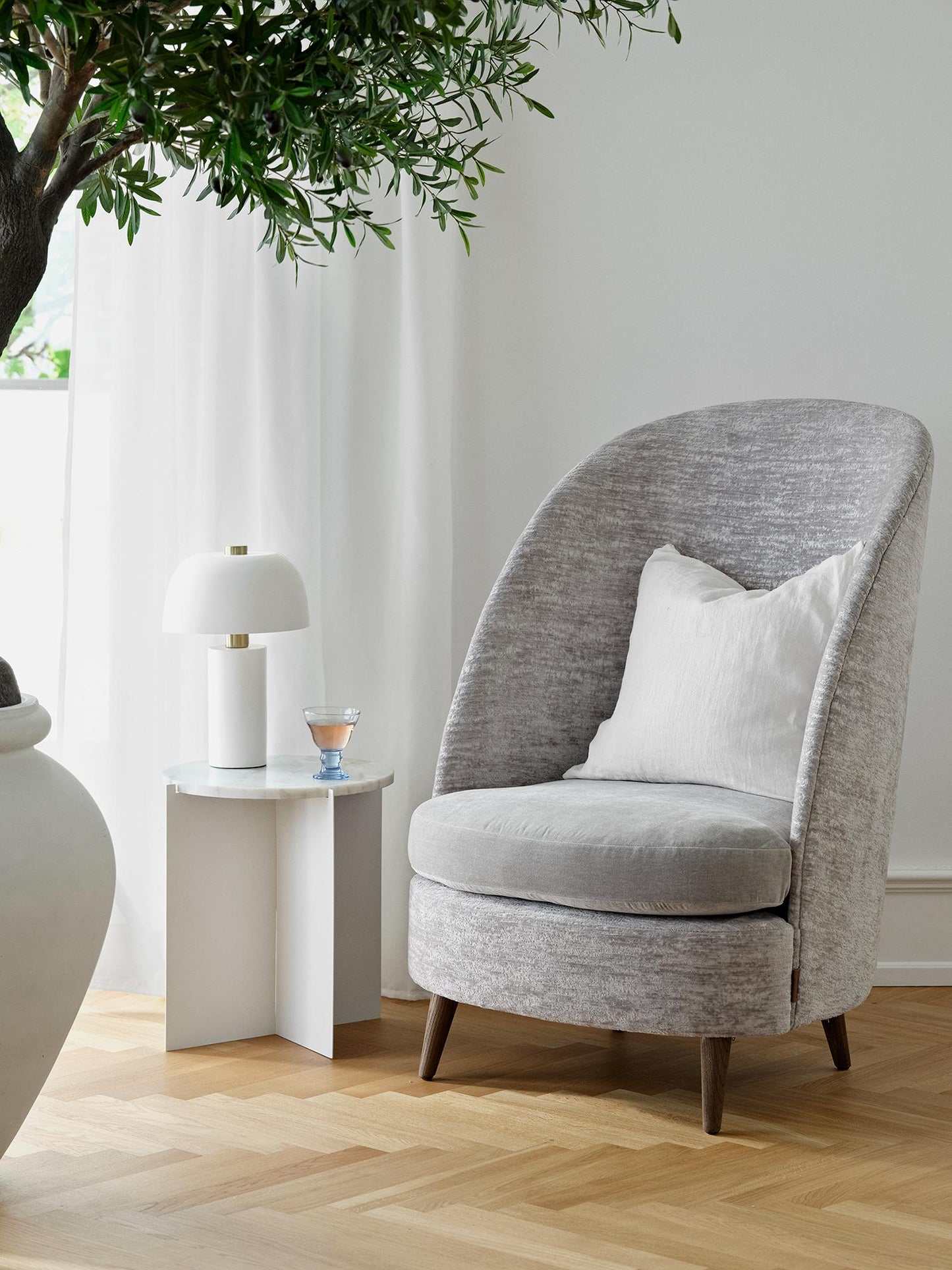 Cozy Living - Lilja sidebord - hvidt