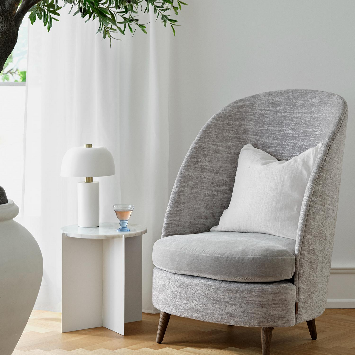 Cozy Living - Lilja sidebord - hvidt