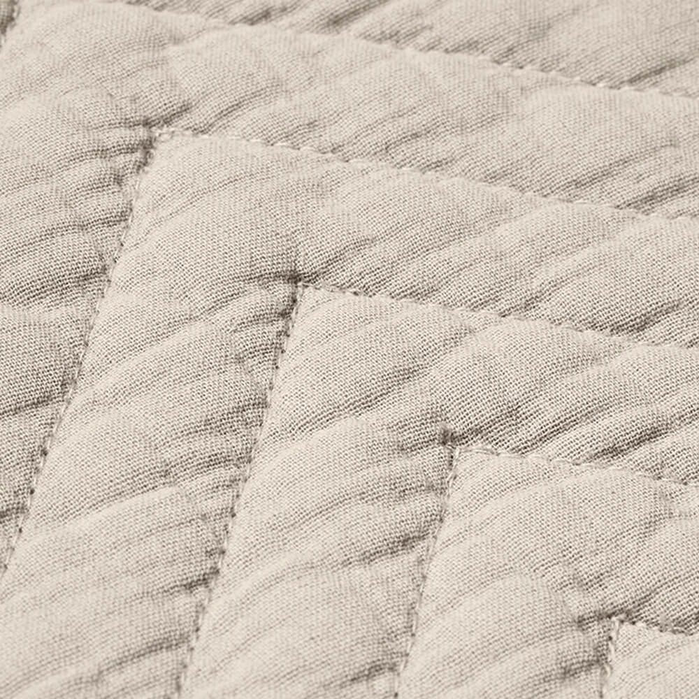 Cozy Living - Quilted pudebetræk - bomuld - ALPACA