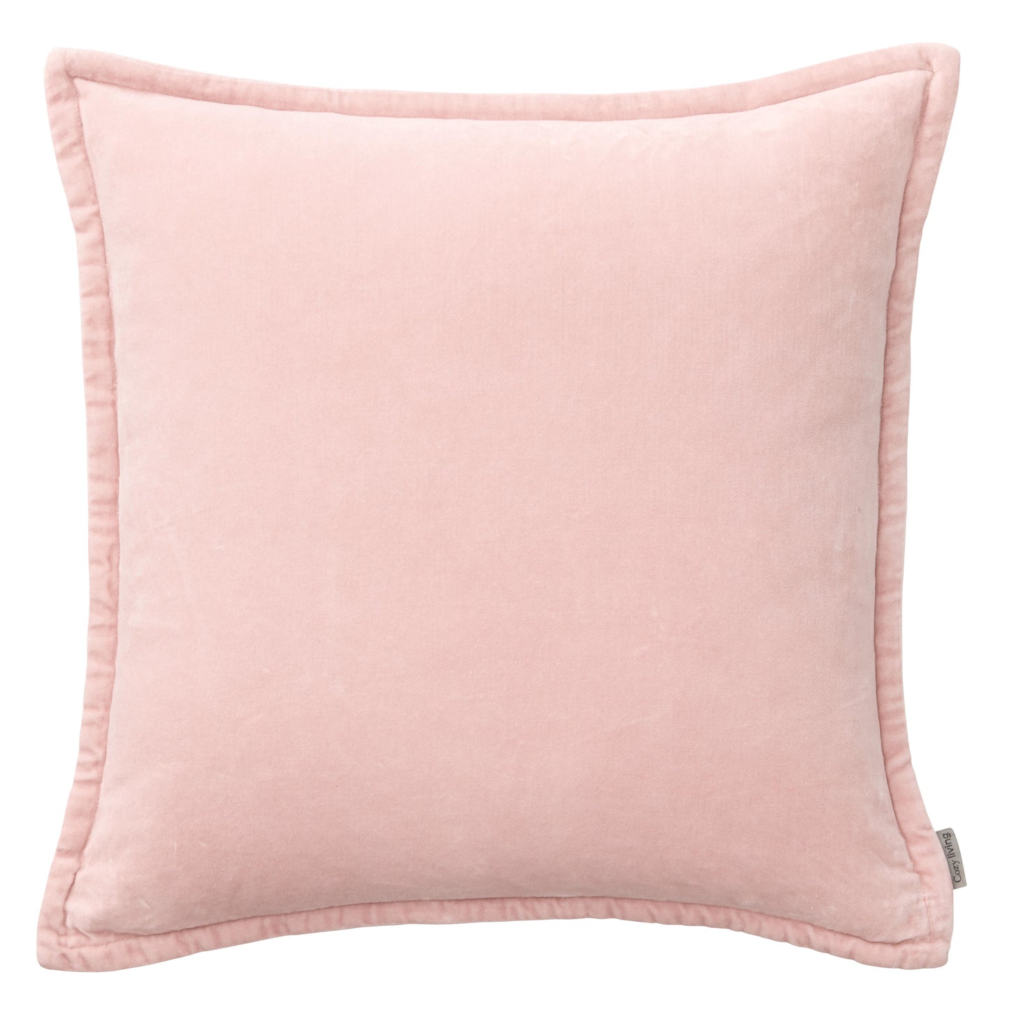 Cozy Living - Velvet Soft pudebetræk - SILVER PINK
