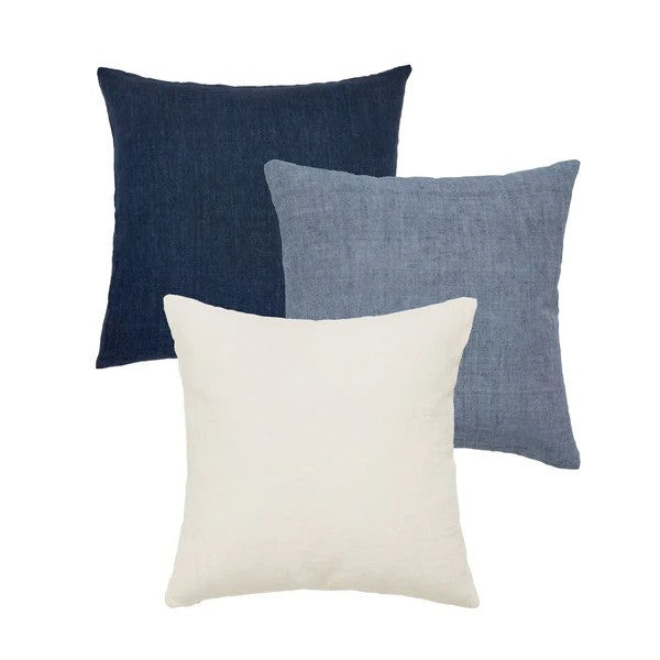 Cozy Living - Linen Cushion pudebetræk - ROYAL BLUE