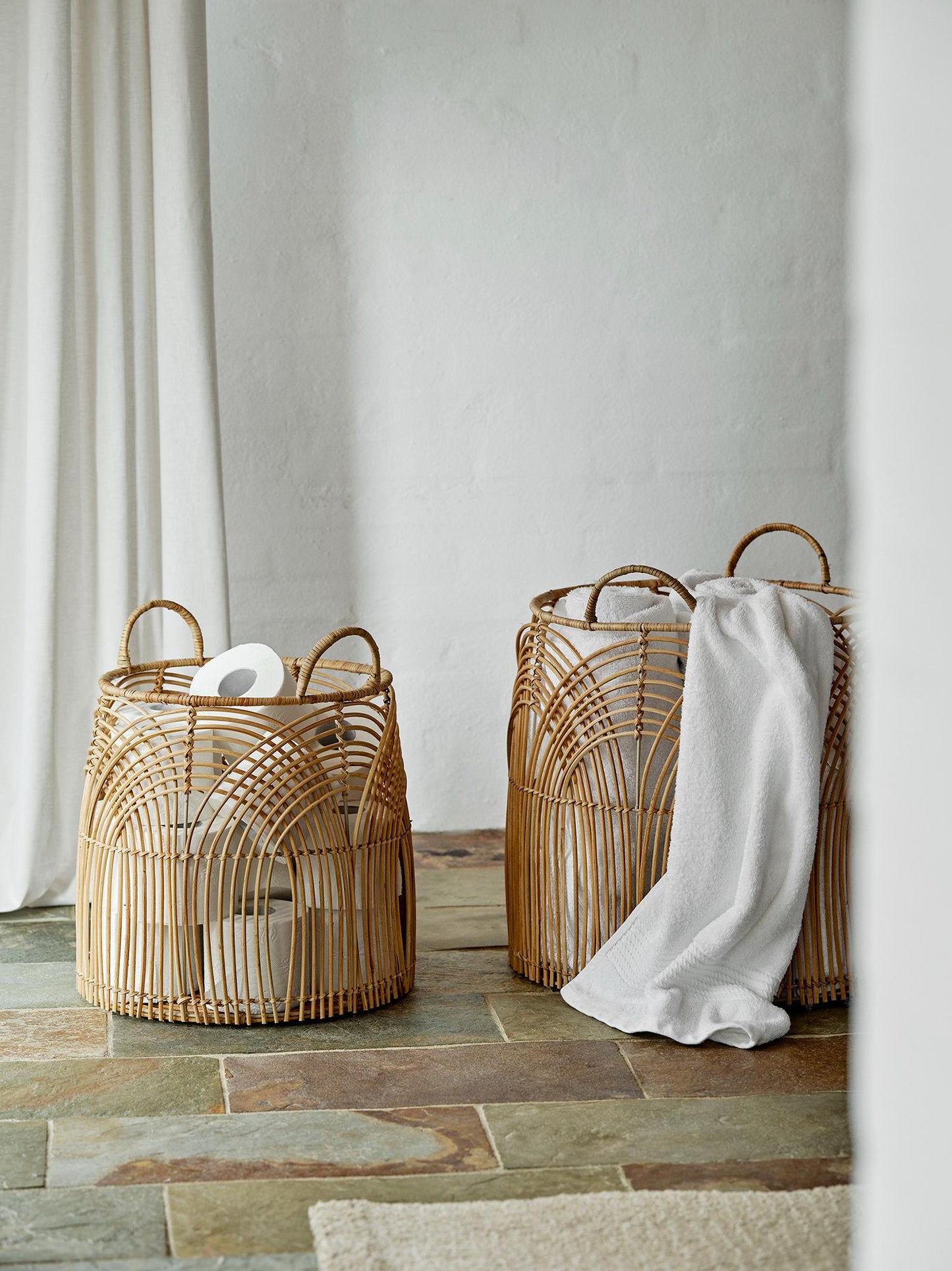 Cozy Living - Kurvesæt - 2 stk - Mari naturel