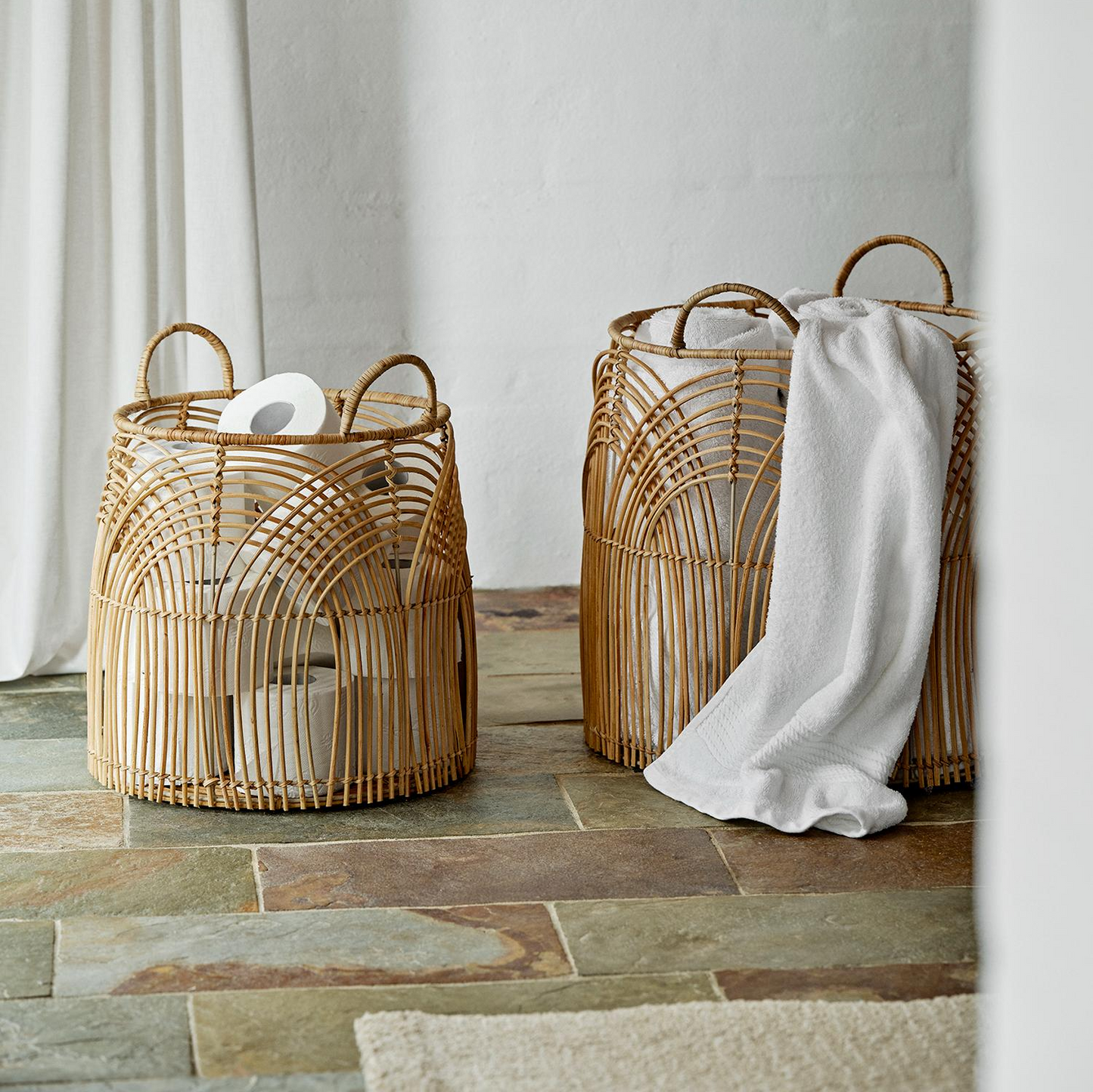 Cozy Living - Kurvesæt - 2 stk - Mari naturel