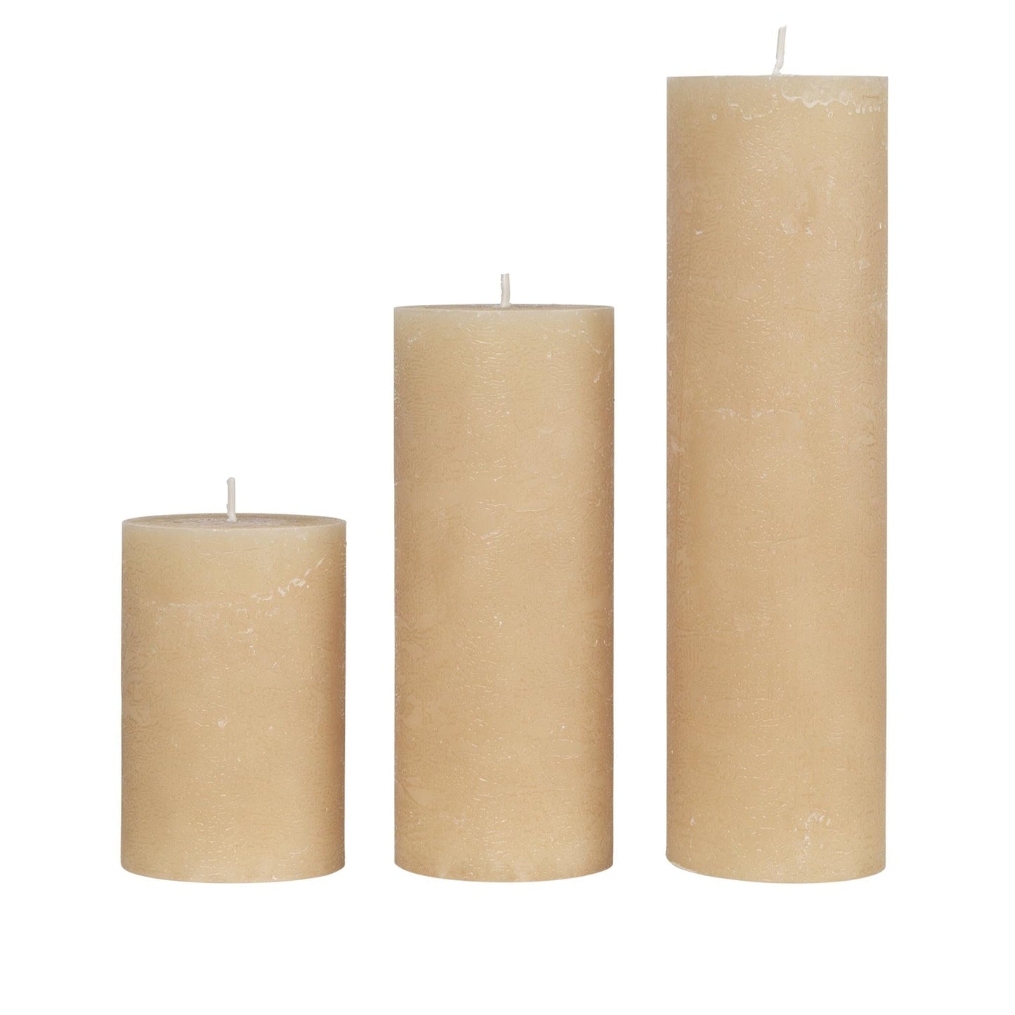 Cozy Living - rustik stearinlys - SOFT HONEY