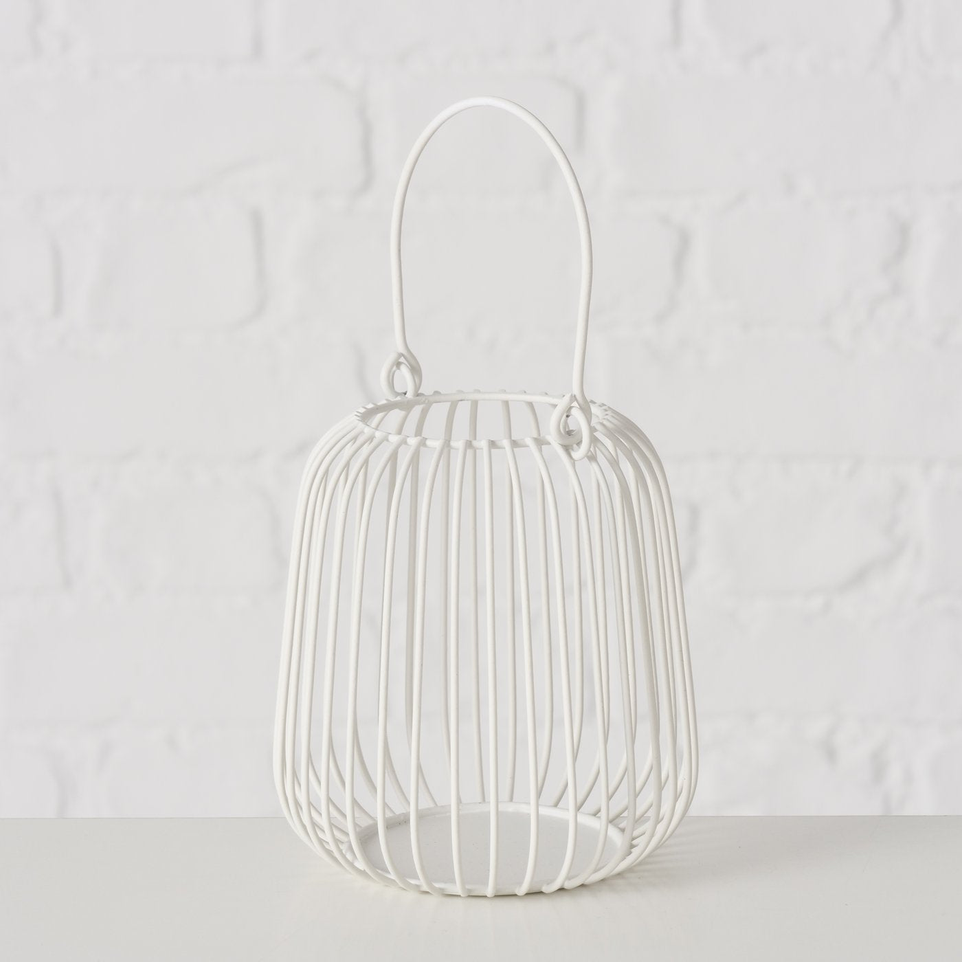 Boltze - Windlight Penny lysestage - hvid