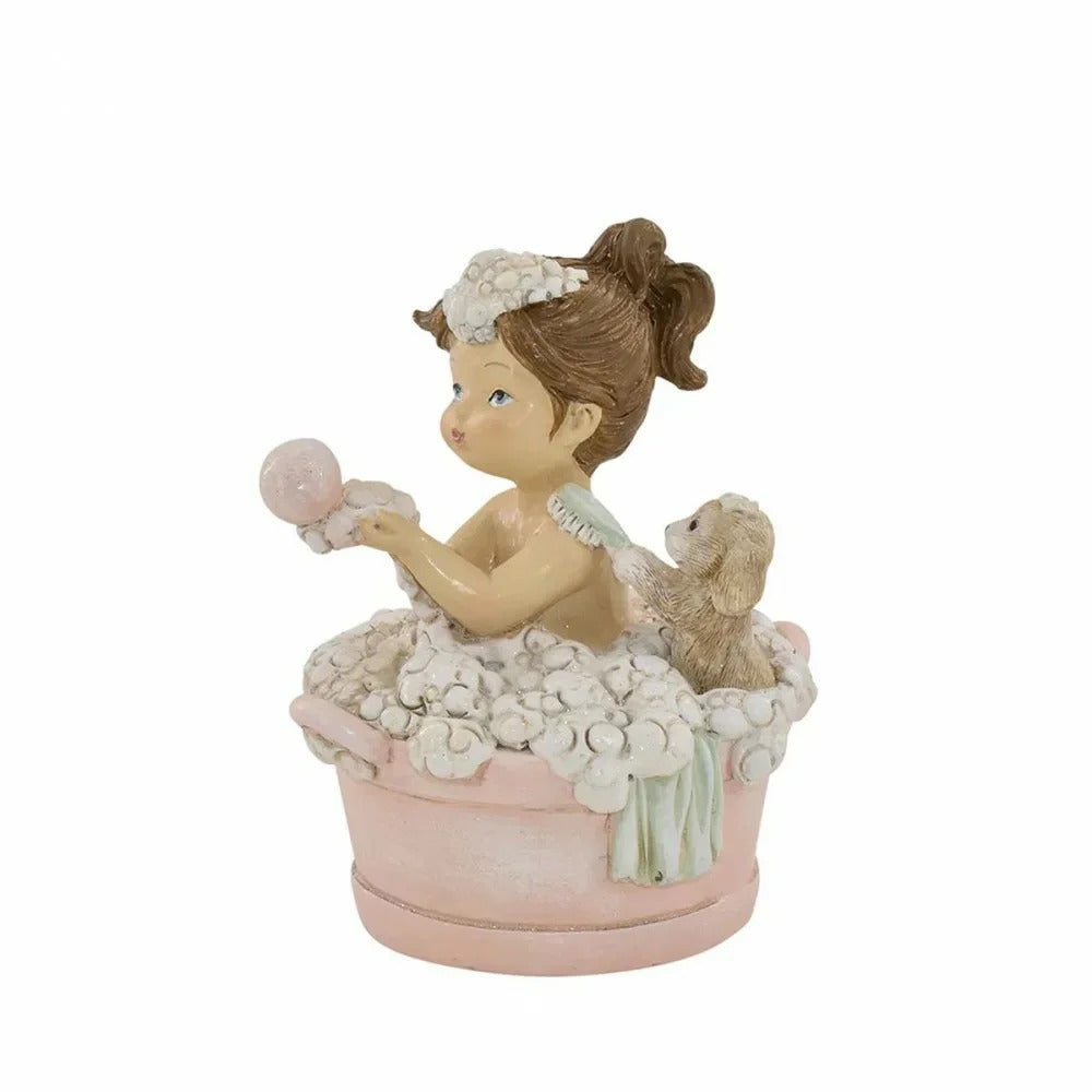 La Vida - Pyntefigur - Badepige i balje
