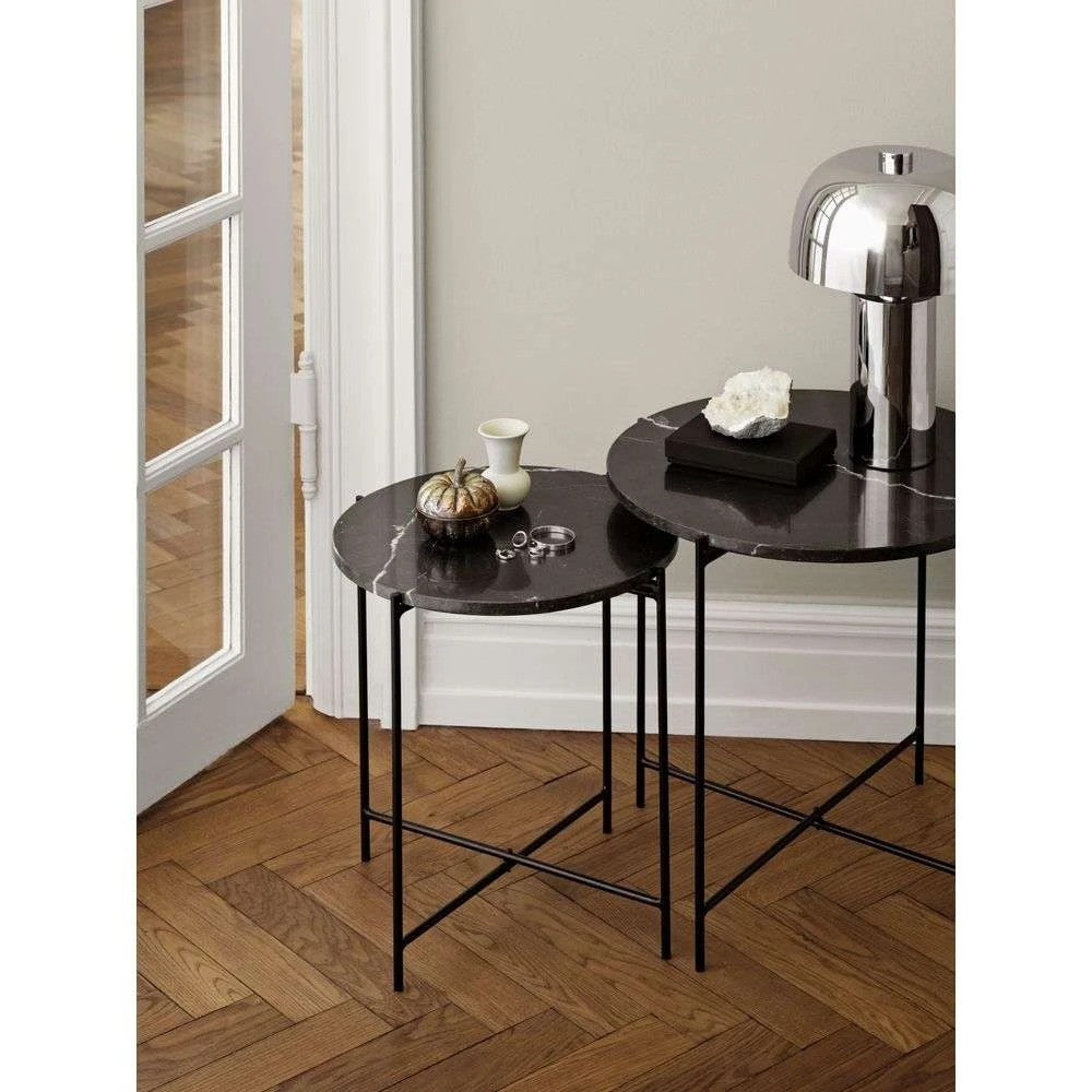 Cozy Living Lulu lampe chrome på bord 2