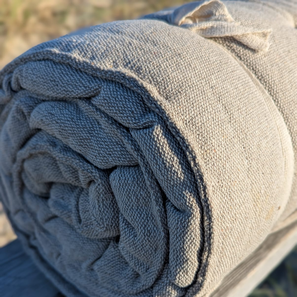 Madras - Beige - closeup