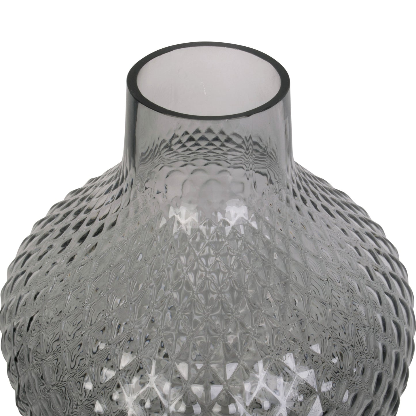 Present Time - Vase - Glas - Mørk Grå