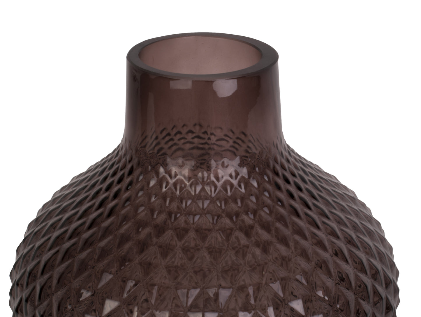 Present Time - Vase - Glas - Brun
