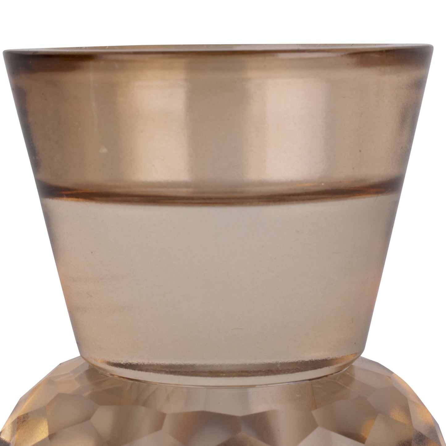 Present Time - lysestage - glas - brun
