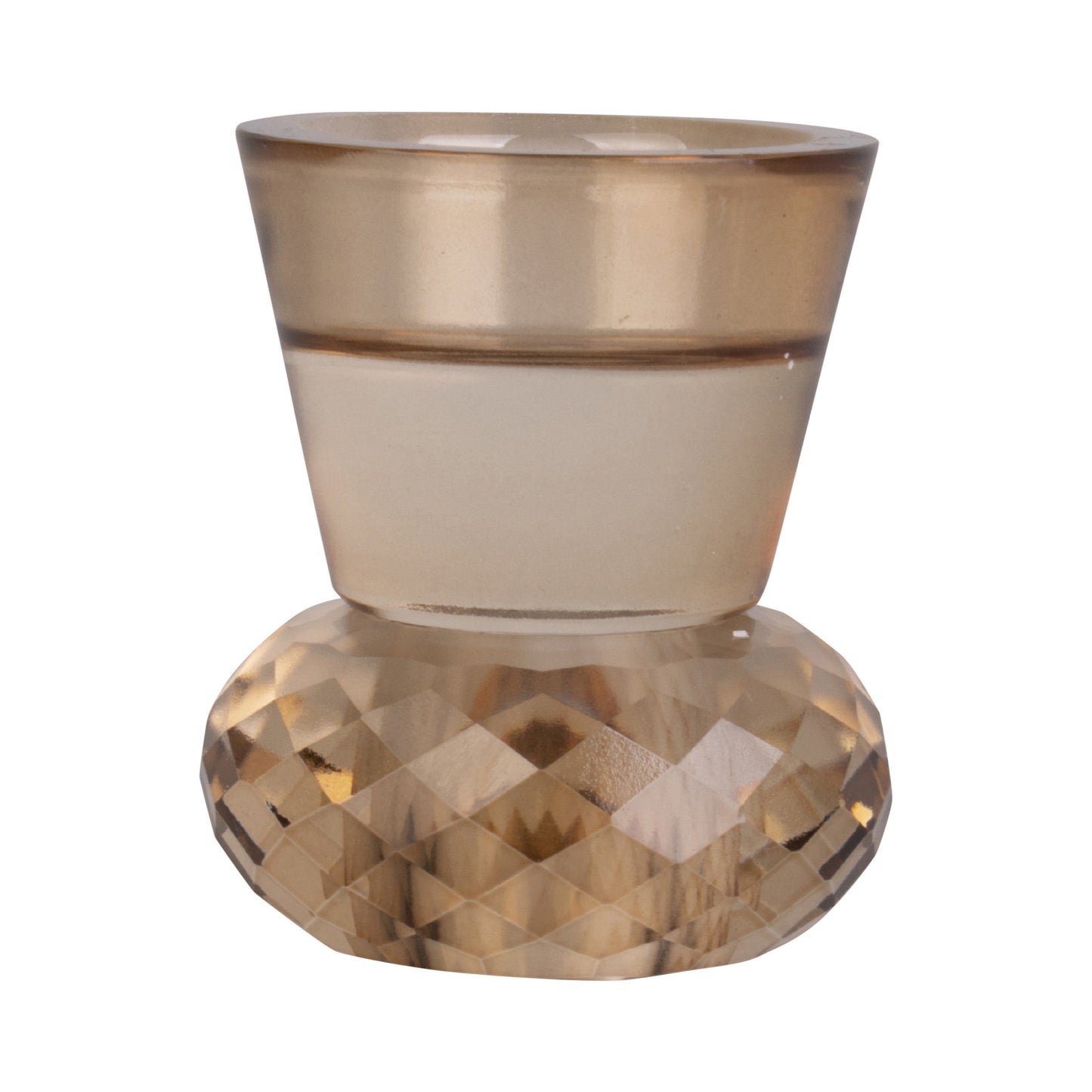 Present Time - lysestage - glas - brun