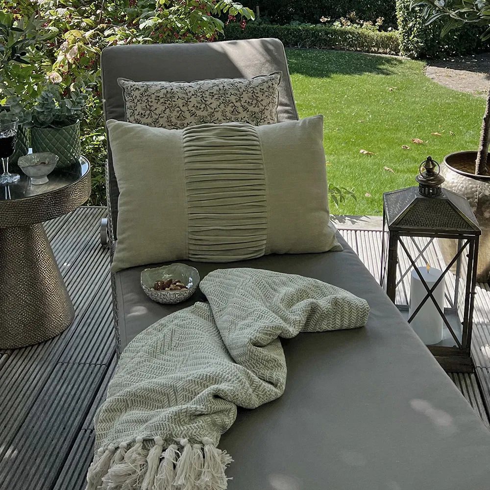 Pude - grøn - aflang 2