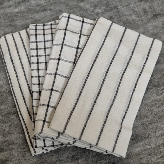 Viskestykker - Div. mønster - 4 pak