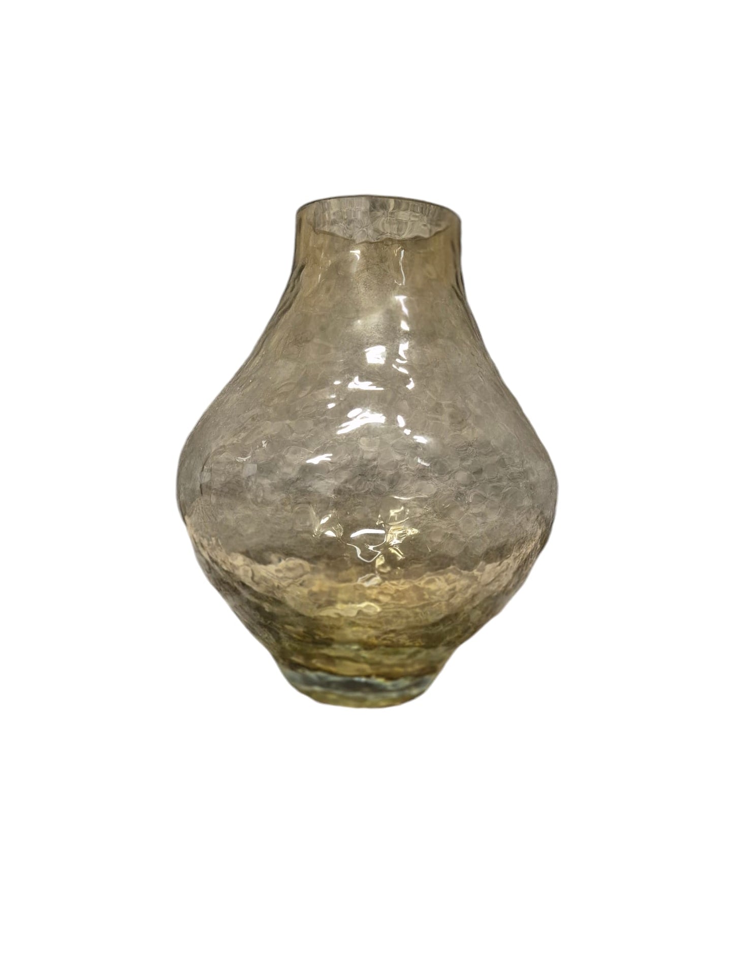 Vase - Glas - Sandfarvet