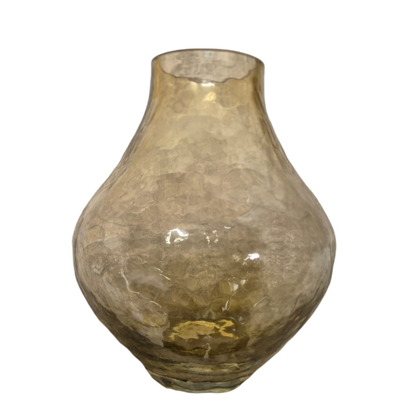 Vase - Glas - Sandfarvet