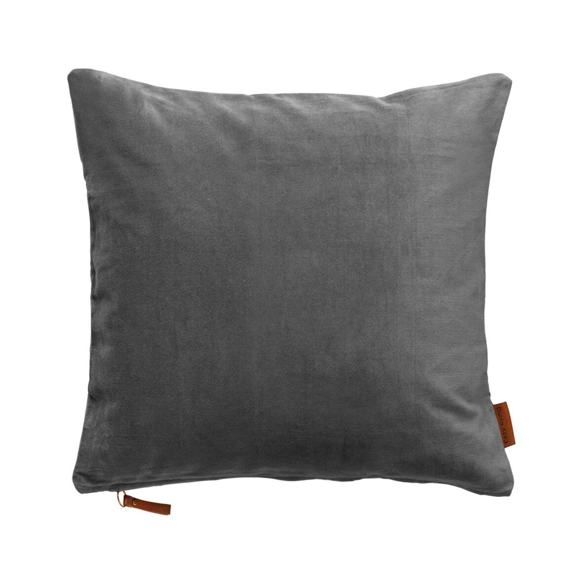 Cozy Living - Velvet Soft pudebetræk - COOL GREY