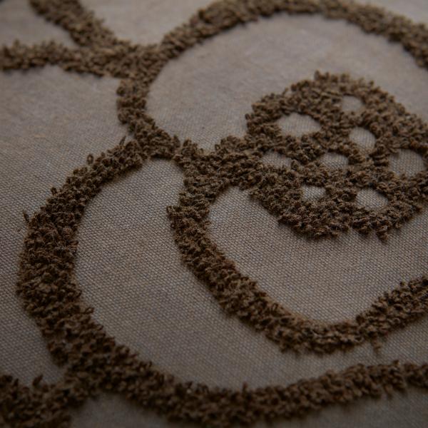 Cozy Living - Mio Tufted pudebetræk -BLACK OLIVE