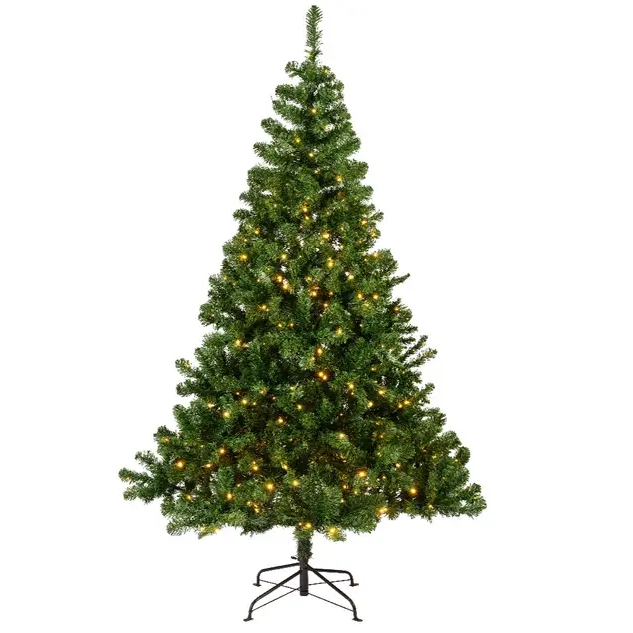 Kunstigt juletræ - Everlands - Imperial Pine Prelit - 210 x 137 cm