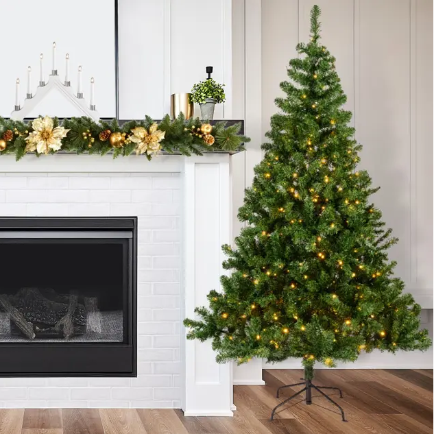 Kunstigt juletræ - Everlands - Imperial Pine Prelit - 210 x 137 cm