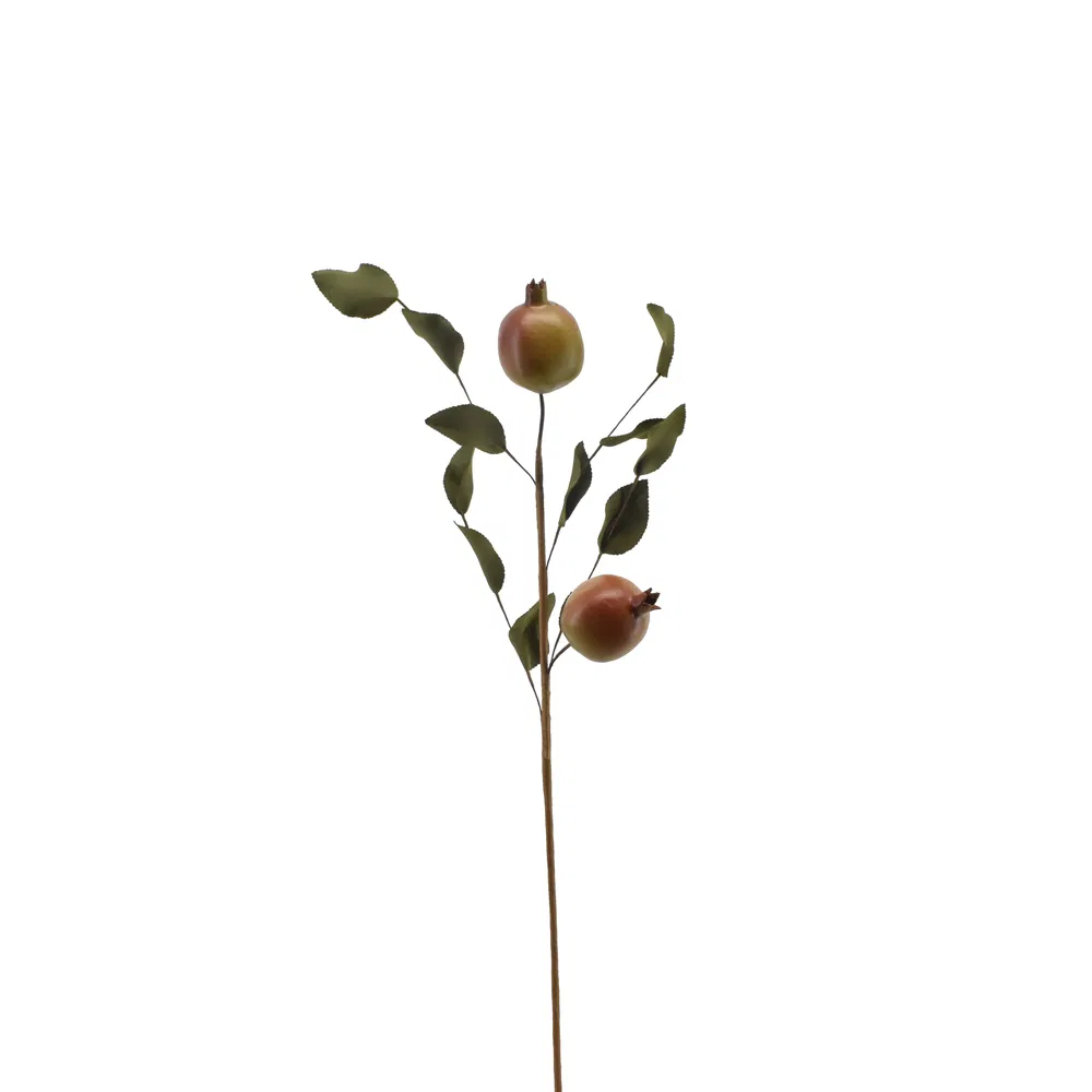 Kunstig blomst - 6 grene, 2 blomster