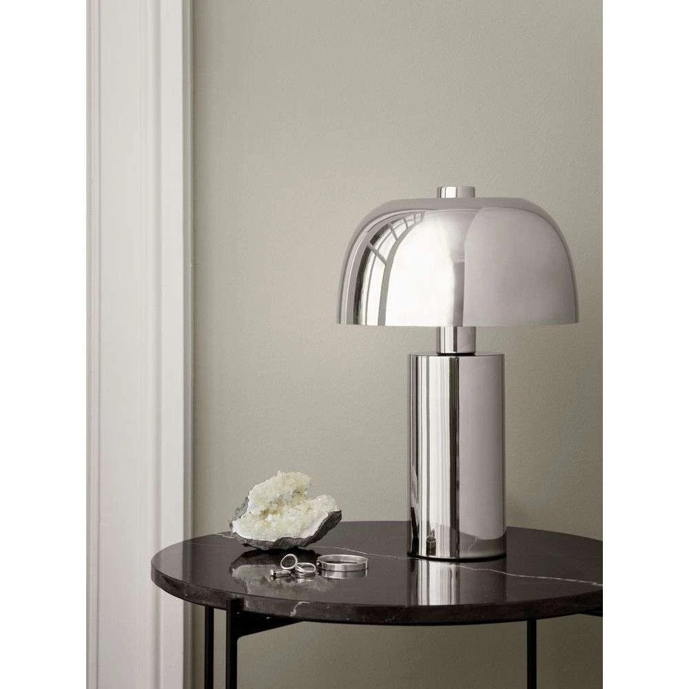 Cozy Living Lulu lampe chrome på bord