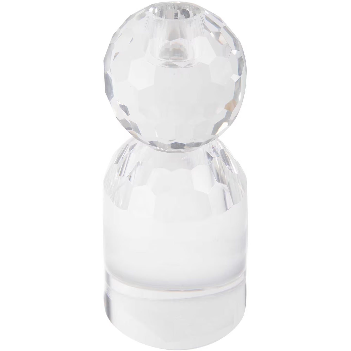 Present Time - Crystal Art lysestage - klart glas