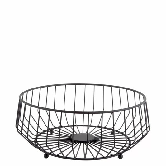 Frugtskål - Linea Kink - Sort