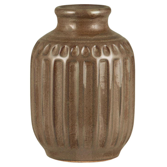 Ib Laursen - "Lea" Vase - ujævn glasur