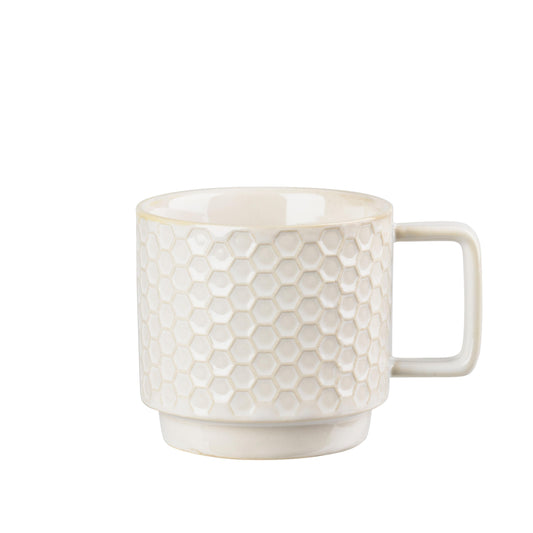 Villa Collection-krus -offwhite-stentøj-ass-0,3 L