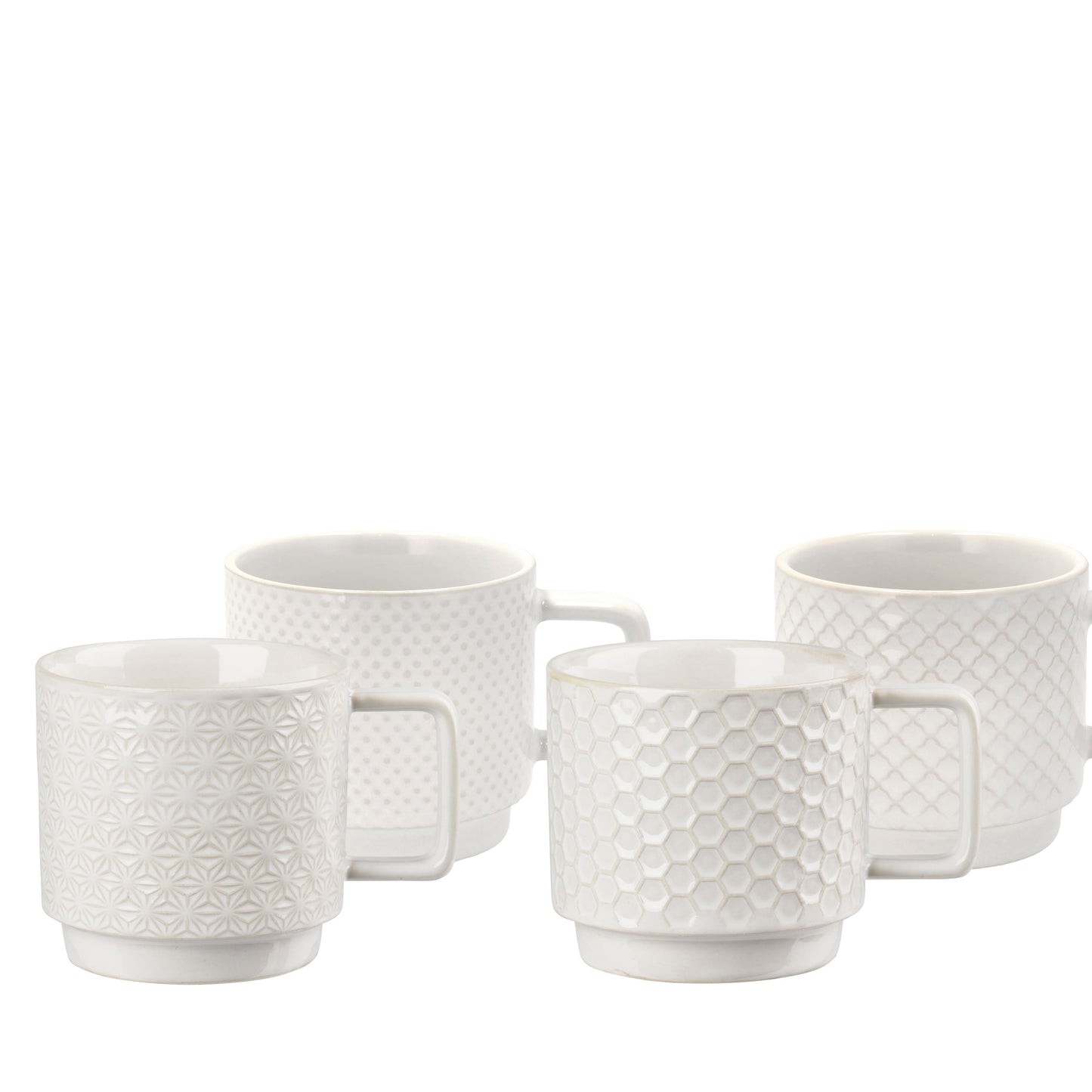 Villa Collection-krus -offwhite-stentøj-ass-0,3 L